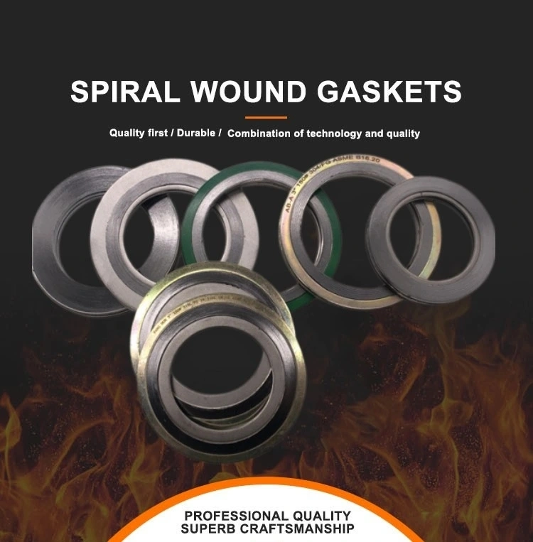 Gralock Spiral Wound Gasket with 304ss, 316ss, CS, Graphite