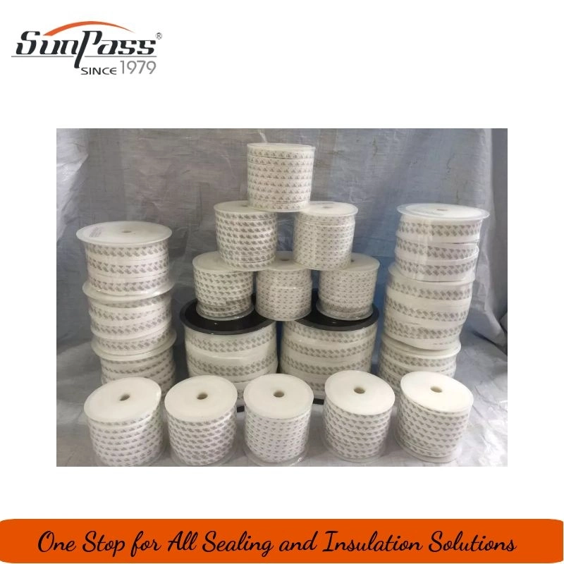 Expanded PTFE Joint Sealant Tape Easy Fitting No Scrap Costs Less Than Other Gasket Material