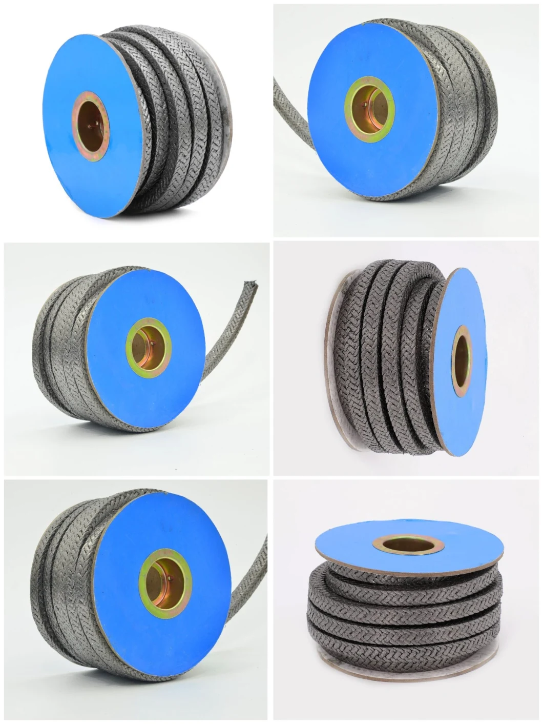Good Quality Electric Conduction PTFE Graphite Gland Braided Packing for Valve Pump Sealing