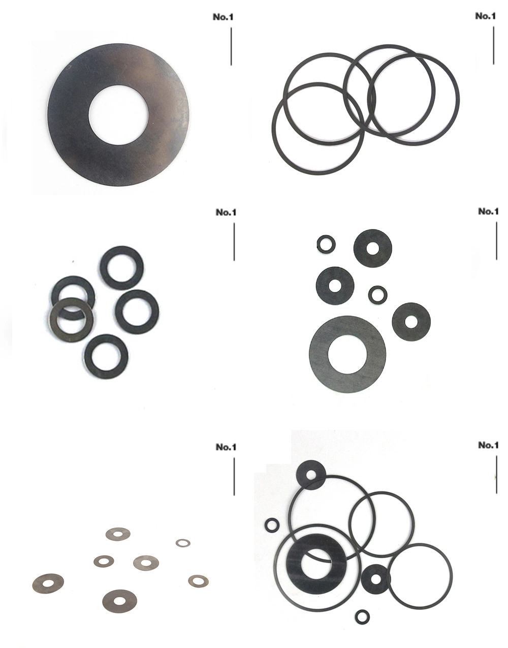Round Flat Metal Silicone Ring Joint Gasket
