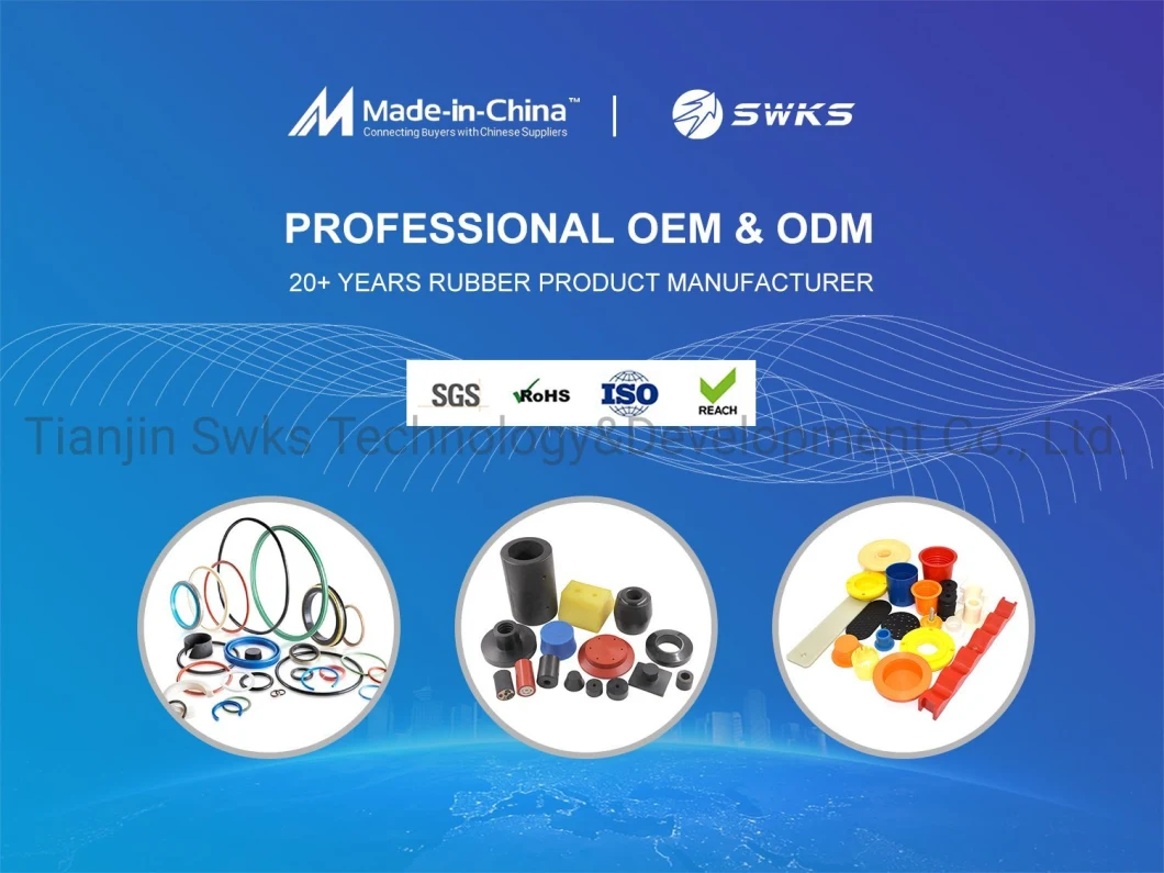 High Quality Custom Translucent Heat-Resistant EPDM Rubber Gasket Seal