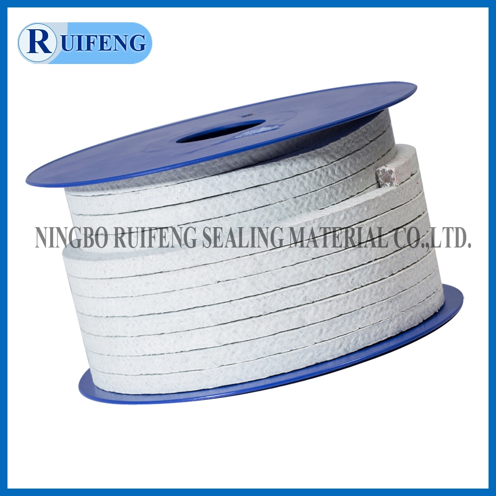 Asbestos Fiber Braided Packing with PTFE with Oil Rock Wool Material Braided Gasket
